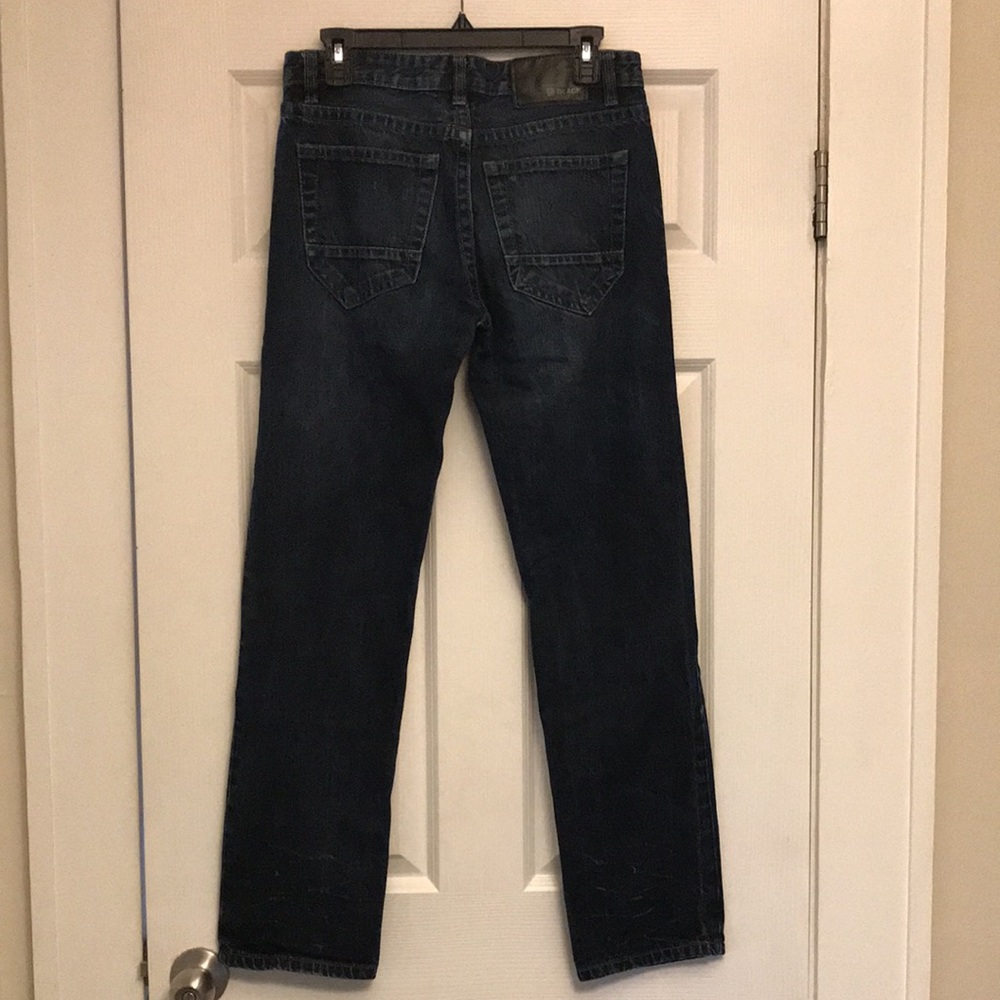Black Premium low rise slim straight jeans size 30/32 - Picture 6 of 16
